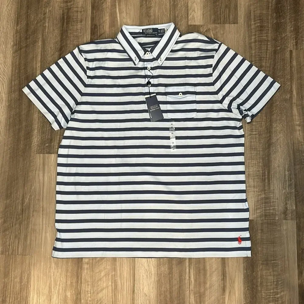 Polo by Ralph Lauren Custom Slim Fit Polo - 2XL